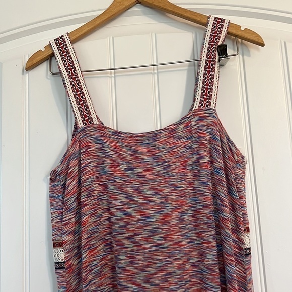 Cable and Gauge stretchy boho maxi dress Large - Picture 8 of 8